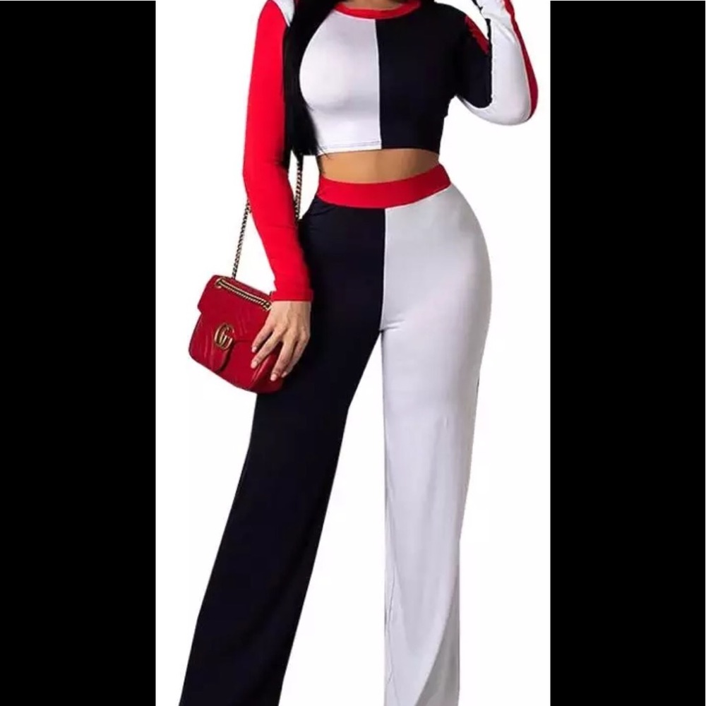 Princiana’s Color Block Two piece set